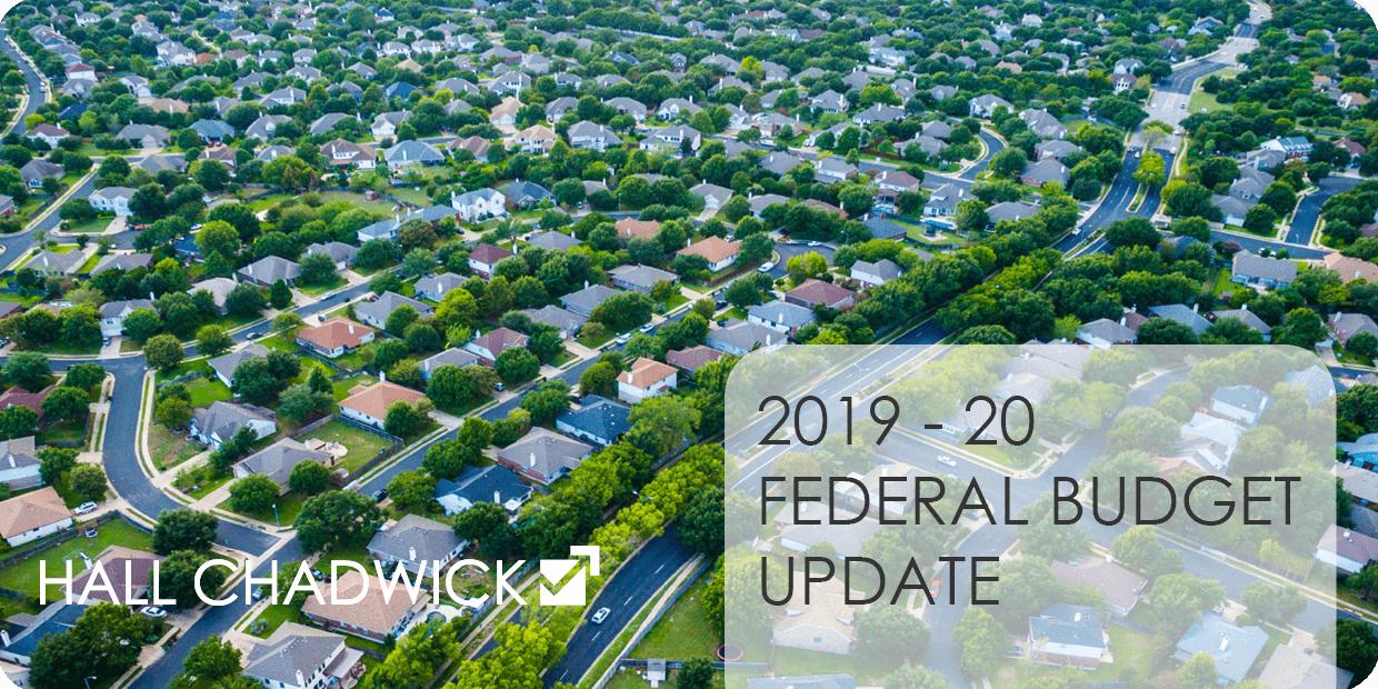 Read more about the article FEDERAL BUDGET UPDATE 2019 – 20